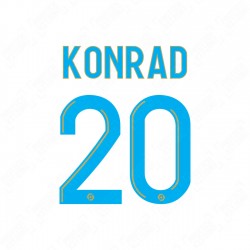 Konrad 20 (Official OM 2021/22 Home Ligue 1 Name and Numbering)